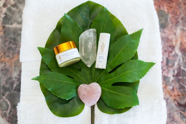 Image of Eye Cream, Lip Butter, and Crystals