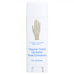 Image of Aimee Raupp Rose Cinnamon Organic Tinted Lip Butter