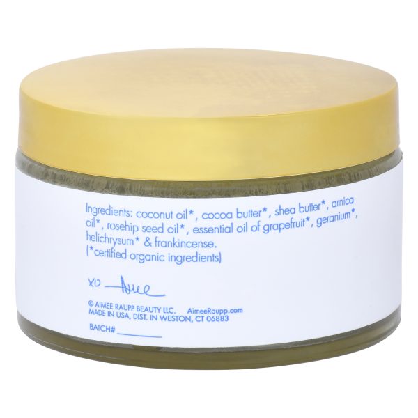 Image of Back of Aimee Raupp Organic Belly Butter